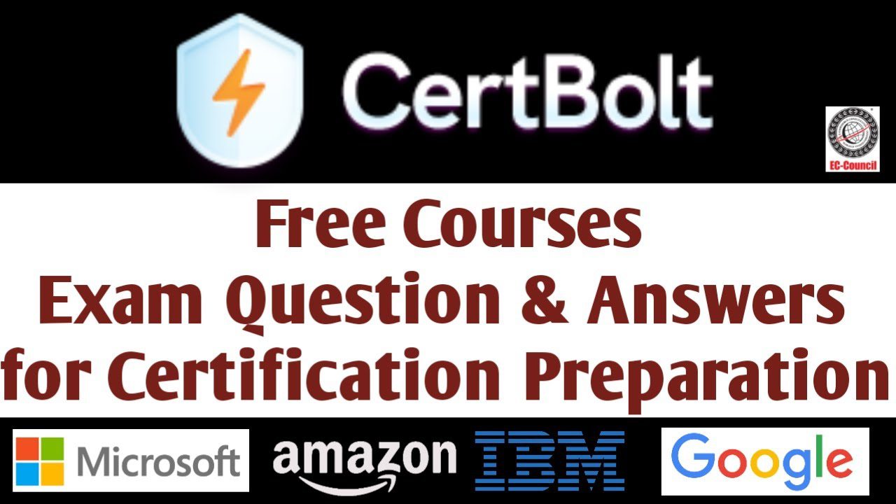 Certbolt Certification Exam and Preparation Tips to Ace It in One Go