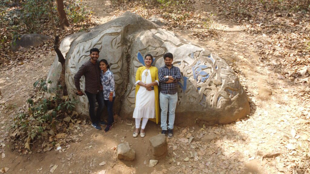 Pakhi Pahar - There Are A Lot Of Birds Carved In The Mountains