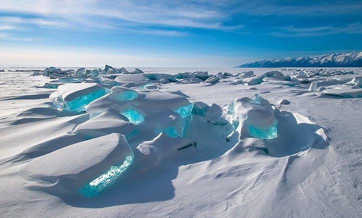 Turquoise Ice, Lake Baikal, Russia