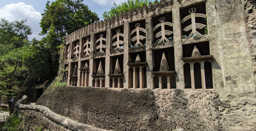 History of Nek Chand's Rock Garden Near Sukhna Lake in Chandigarh India