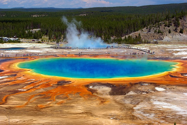 Grand Prismatic Hot Spring, Wyoming