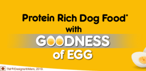 Pedigree Adult Dry Dog Food – High Protein Chicken, Egg & Rice Flavour – 3kg Pack for Optimal Nutrition