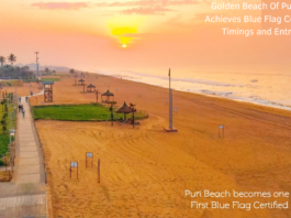 Golden Beach Of Puri Odisha Achieves Blue Flag Certification - Timings and Entry Fees