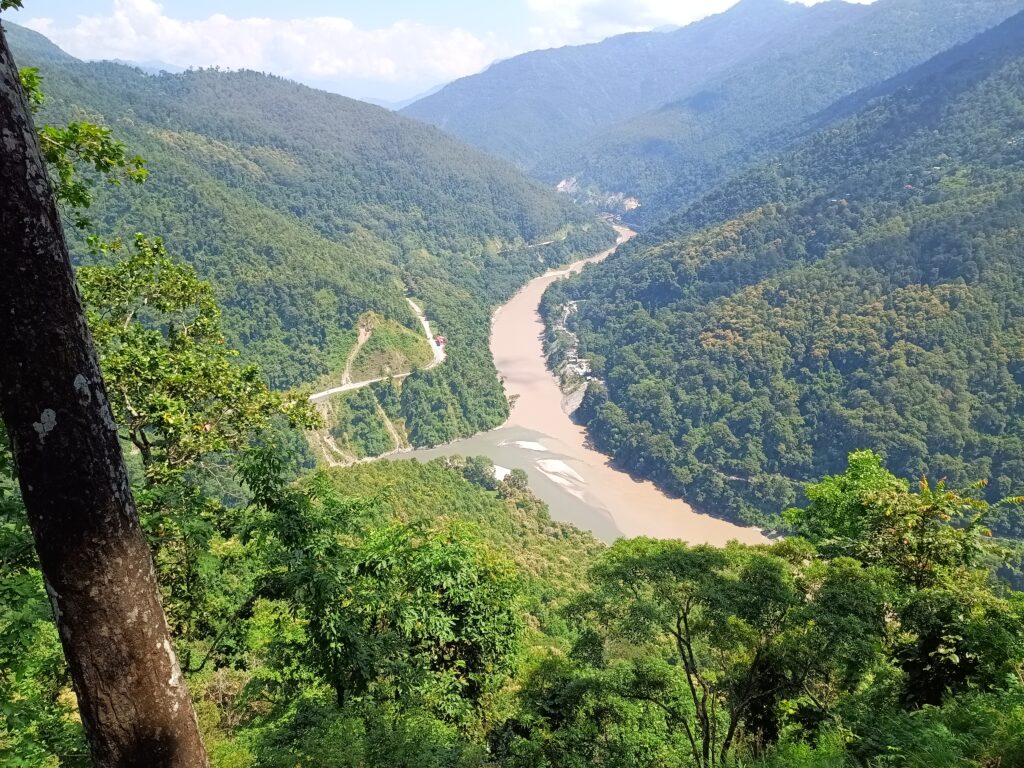 Lovers Meet View Point Peshok Teesta Valley Forest