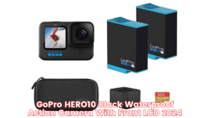 GoPro HERO10 Black Waterproof Action Camera With Front LCD 2024