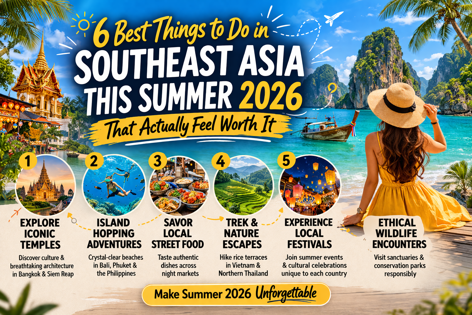 6 Best Things to Do in Southeast Asia This Summer 2026 That Actually Feel Worth It
